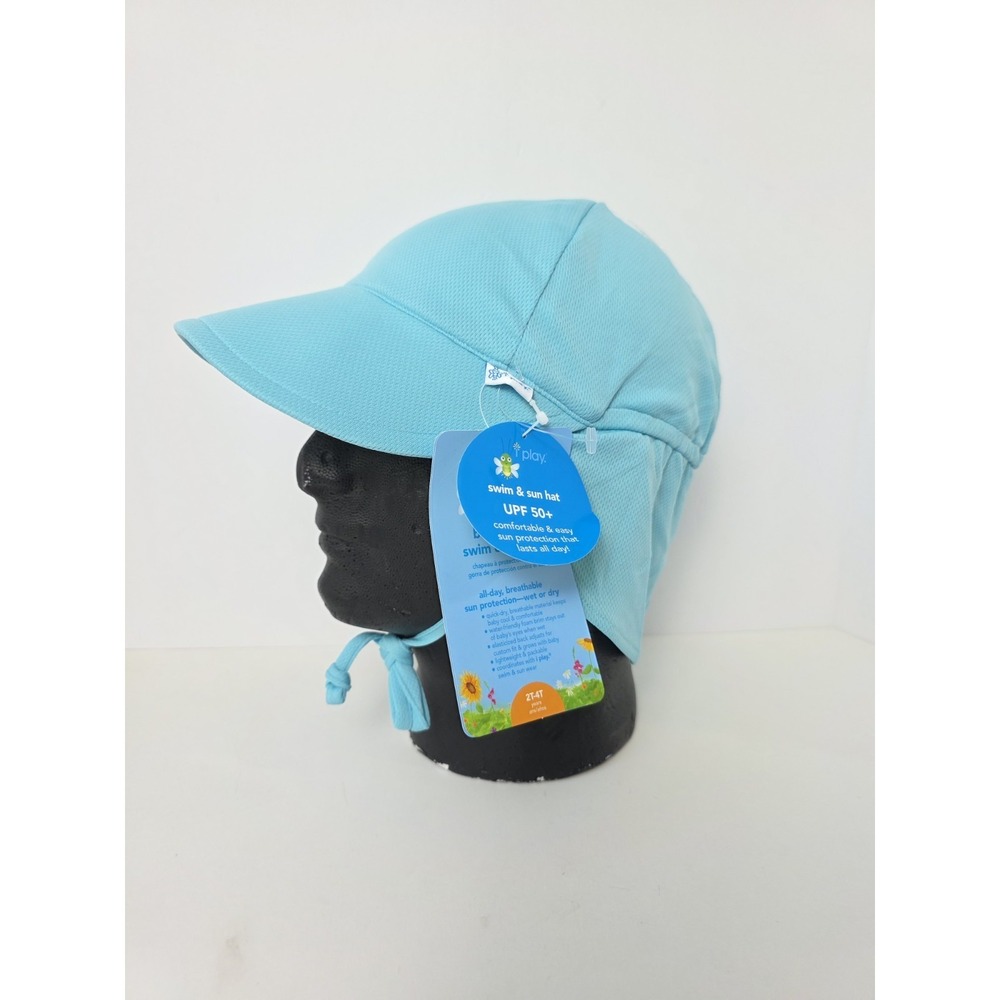 Iplay Swim‎ & Sun Protection Hat kids beach NWT 2t-4t blue